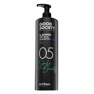 E-shop Artègo Good Society 05 B_Blonde Ash Blue Shampoo neutralizujúci šampón pre platinovo blond a šedivé vlasy 1000 ml