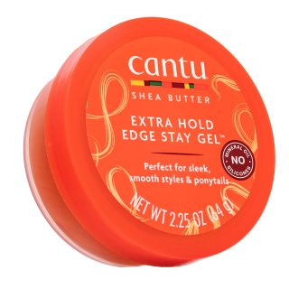 E-shop Cantu Shea Butter Firm Hold Edge Stay Gel gel na vlasy na vytvorenie dokonalých vrkôčikov 64 g