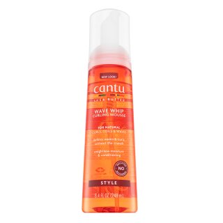 E-shop Cantu Shea Butter Wave Whip Curling Mousse stylingová pena pre vlnité a kučeravé vlasy 248 ml