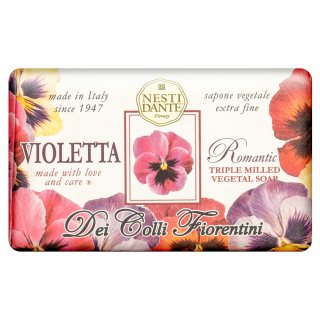E-shop Nesti Dante Dei Colli Fiorentina mydlo Triple Milled Vegetal Soap Violetta Romantic 250 g