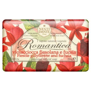 E-shop Nesti Dante Romantica mydlo Natural Soap Gillyflower & Fucsia 250 g