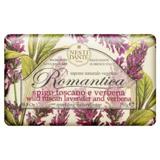 E-shop Nesti Dante Romantica mydlo Natural Soap Wild Tuscan Lavender & Verbena 250 g