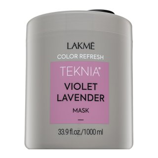 E-shop Lakmé Teknia Color Refresh Violet Lavender Mask vyživujúca maska ​​s farebnými pigmentmi pre vlasy s fialovými odtieňmi 1000 ml