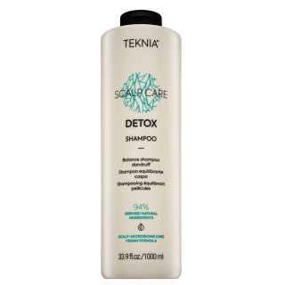 E-shop Lakmé Teknia Scalp Care Detox Shampoo čistiaci šampón proti lupinám pre normálne až mastné vlasy 1000 ml