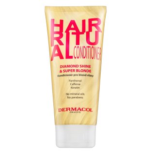 E-shop Dermacol Hair Ritual Diamond Shine & Super Blonde Conditioner posilňujúci kondicionér pre blond vlasy 200 ml