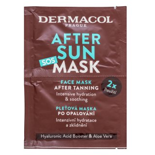 E-shop Dermacol After Sun maska Face Mask 2 x 8 ml
