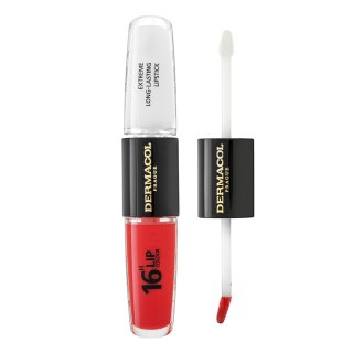 E-shop Dermacol 16H Lip Colour Extreme Long-Lasting Lipstick dlhotrvajúca dvojfázová farba a lesk na pery No. 36 8 ml