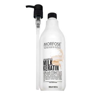 E-shop Morfose Milk Keratin Shampoo vyživujúci šampón pre posilnenie vlasov 1000 ml