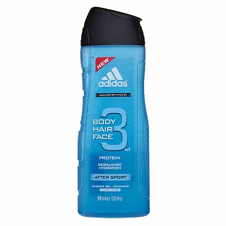Adidas 3 After Sport sprchový gél pre mužov 400 ml kúpite na Brasty.sk