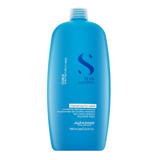 Hydratačný umývací kondicionér pre kučeravé a vlnité vlasy Semi di Lino Curl (Hydrating Co-Wash Conditioner) 1000 ml