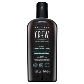 American Crew 3 in 1 Chamimile + Pine 3 v 1 šampón, kondicionér a sprchový gél pre mužov 450 ml kúpite na Brasty.sk