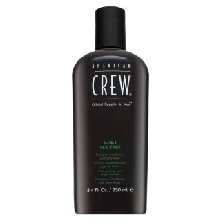 American Crew Hair & Body 3-IN-1 Tea Tree šampón, kondicionér a sprchový gél 3 v 1 pre mužov 250 ml kúpite na Brasty.sk