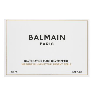 Balmain Illuminating Mask Silver Pearl Neutralizujúca Maska Pre Platinovo Blond A šedivé Vlasy 200 Ml