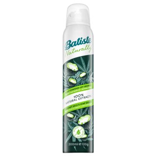 Batiste Naturally Coconut & Hemp suchý šampón pre absorpciu prebytočného mazu a pre osvieženie vlasov 200 ml kúpite na Brasty.sk