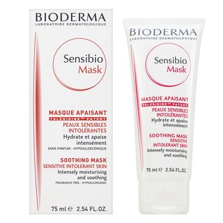 Bioderma Sensibio Soothing Mask čistiaci Gél Pre Citlivú Pleť 75 Ml