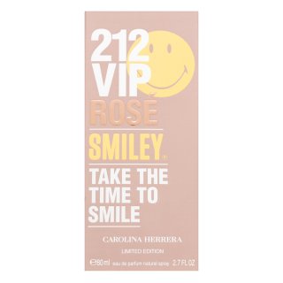 Carolina Herrera 212 VIP Rosé Smiley Limited Edition Parfémovaná Voda Pre ženy 80 Ml