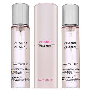 Chanel Chance Eau Tendre - Refill toaletná voda pre ženy 3 x 20 ml