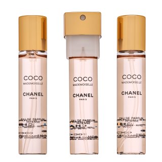 Chanel Coco Mademoiselle Intense - Twist and Spray parfémovaná voda pre ženy 3 x 7 ml
