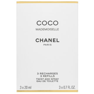 Chanel Coco Mademoiselle - Refill Toaletná Voda Pre ženy 3 X 20 Ml