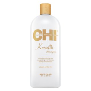 CHI Keratin Shampoo Uhladzujúci šampón Pre Hrubé A Nepoddajné Vlasy 946 Ml