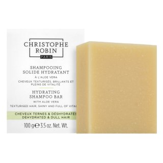 Christophe Robin Hydrating Shampoo Bar with Aloe Vera tuhý šampón pre suché a citlivé vlasy 100 g