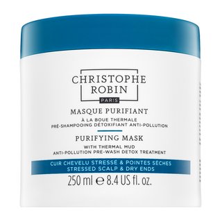 Christophe Robin Purifying Mask čistiaca maska pre namáhané a citlivé vlasy 250 ml