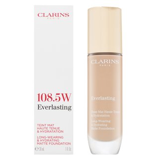 Clarins Everlasting Long-Wearing & Hydrating Matte Foundation 108.5W Dlhotrvajúci Make-up Pre Matný Efekt 30 Ml