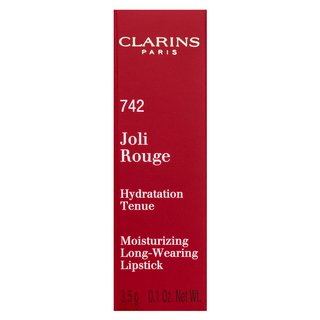 Clarins Joli Rouge 742 Joli Rouge Dlhotrvajúci Rúž S Hydratačným účinkom 3,5 G