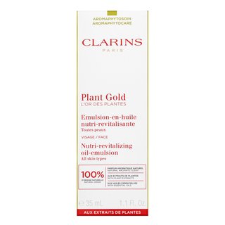 Clarins Plant Gold Nutri-Revitalizing Oil-Emulsion Intenzívne Hydratačné Sérum 35 Ml