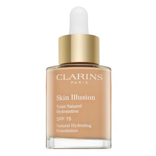 Clarins Skin Illusion Natural Hydrating Foundation rozjasňujúci hydratačný make-up SPF 15 odtieň 108W Sand 30 ml