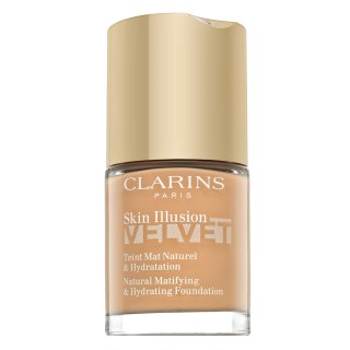 Clarins Skin Illusion Velvet tekutý mejkap s matným finišom s vyživujúcim účinkom odtieň 108.5W 30 ml