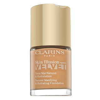 Clarins Skin Illusion Velvet tekutý mejkap s matným finišom s vyživujúcim účinkom odtieň 108W 30 ml