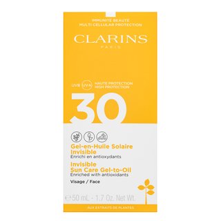 Clarins Sun Care Gel-to-Oil SPF 30 Face Gél Na Opaľovanie SPF 30 50 Ml