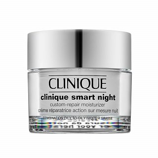 Clinique Clinique Smart Night Custom-Repair Moisturizer Combination Oily/ To Oily nočný krém pre mastnú pleť 50 ml