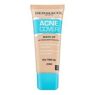 Dermacol Acne Cover upokojujúci make-up s čajovníkovým olejom odtieň No. 3 30 ml kúpite na Brasty.sk