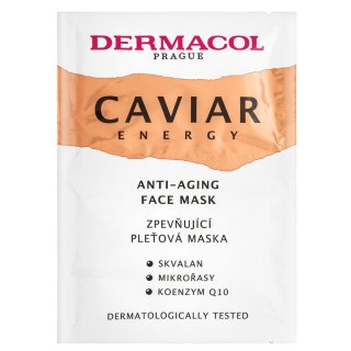 Dermacol Caviar Energy protivrásková a spevňujúca maska na tvár 16 ml