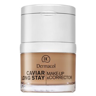 Dlhotrvajúci make-up s výťažkami z kaviáru a zdokonaľovací korektor (Caviar Long Stay Make-Up & Corrector) 30 ml 5.0 Cappuccino