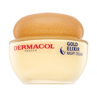 Dermacol Gold Elixir Rejuvenating Caviar Night Cream nočný krém proti vráskam 50 ml