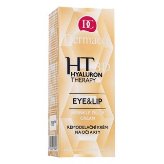 Dermacol Hyaluron Therapy 3D Eye & Lip Cream Omladzujúce Sérum Obnovujúci Hustotu Pleti V Okolí Očí A Pier 15 Ml