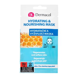 Dermacol Hydrating & Nourishing Mask textilná 3D hydratačná a vyživujúca maska 15 ml kúpite na Brasty.sk