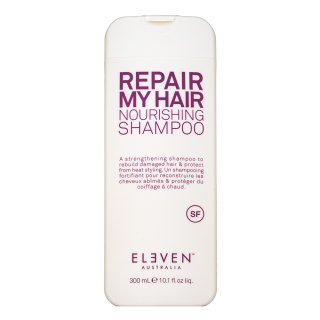 Eleven Australia Repair My Hair Nourishing Shampoo Vyživujúci šampón Pre Veľmi Poškodené Vlasy 300 Ml