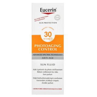 Eucerin Photoaging Control Krém Na Opaľovanie SPF30 Sun Fluid 50 Ml