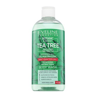 Eveline Botanic Expert Tea Tree Refreshing Antibacterial Body Wash sprchový gél pre všetky typy pleti 400 ml