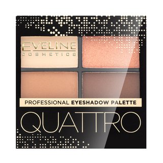 Eveline Cosmetics Quattro paletka očných tieňov odtieň 01 3,2 g kúpite na Brasty.sk