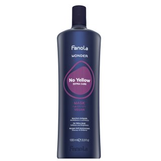 Fanola Wonder No Yellow Extra Care Mask maska na vlasy neutralizujúci žlté tóny 1000 ml