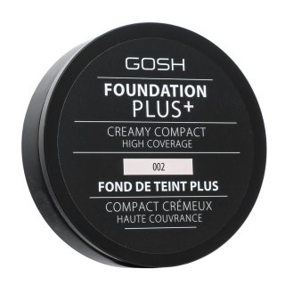 Gosh Foundation Plus + 002 Ivory Kompaktný Prípravok Pre Zjednotenie Farebného Tónu Pleti 9 G