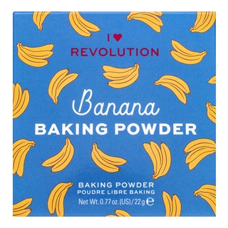I Heart Revolution Baking Powder Banana Púder Pre Zjednotenú A Rozjasnenú Pleť 22 G