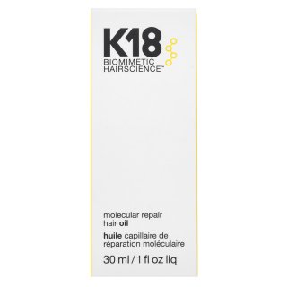K18 Molecular Repair Hair Oil Olej Pre Veľmi Poškodené Vlasy 30 Ml