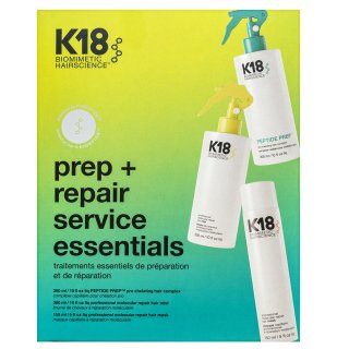 K18 Prep+ Repair Service Essentials Sada Pre Regeneráciu, Výživu A Ochranu Vlasov