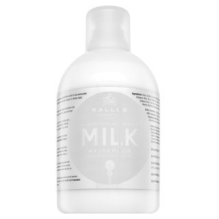 Kallos Milk Shampoo Posilujúci šampón Pre Suché A Poškodené Vlasy 1000 Ml